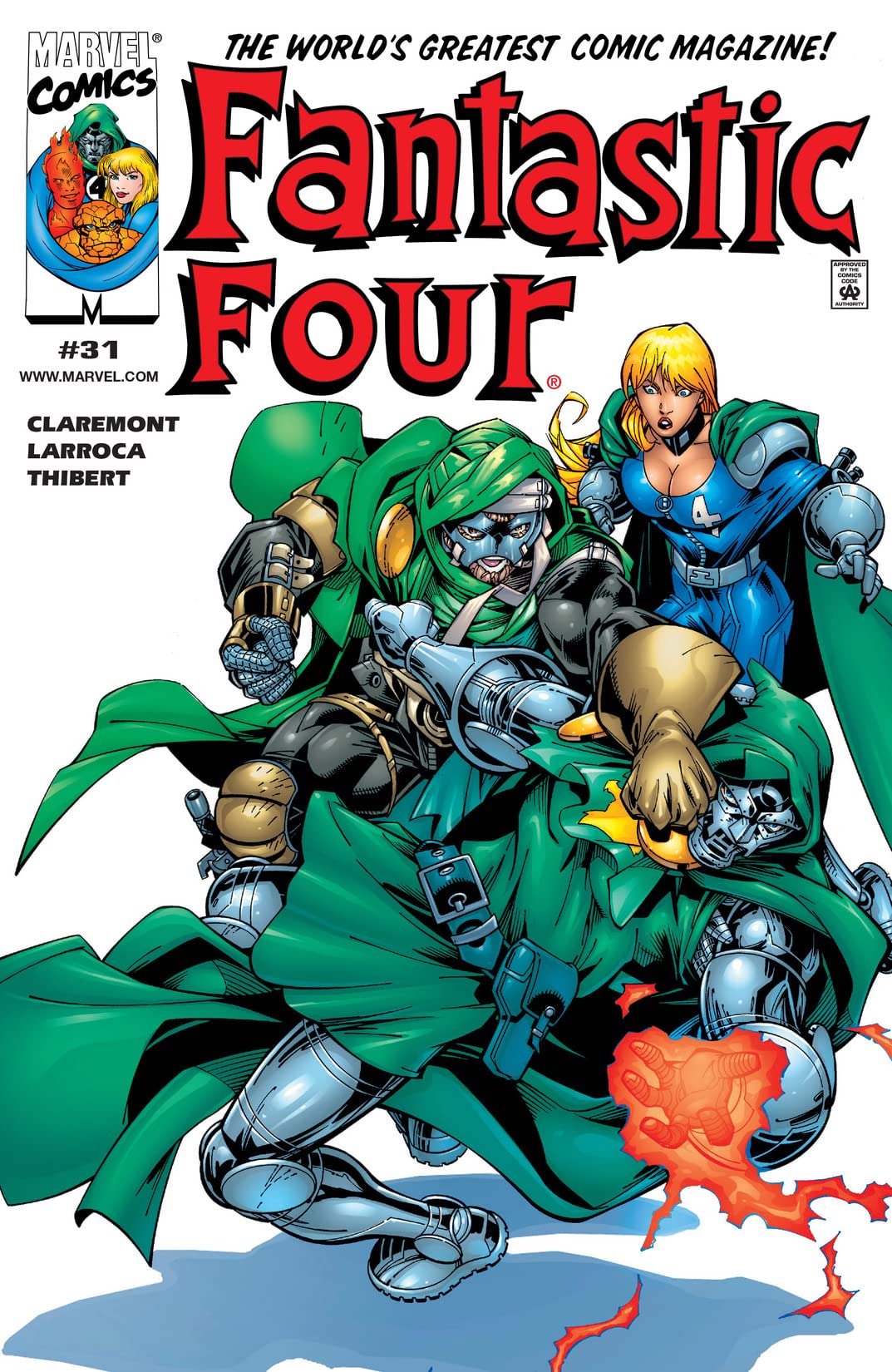 Fantastic Four (1998) #31 cover