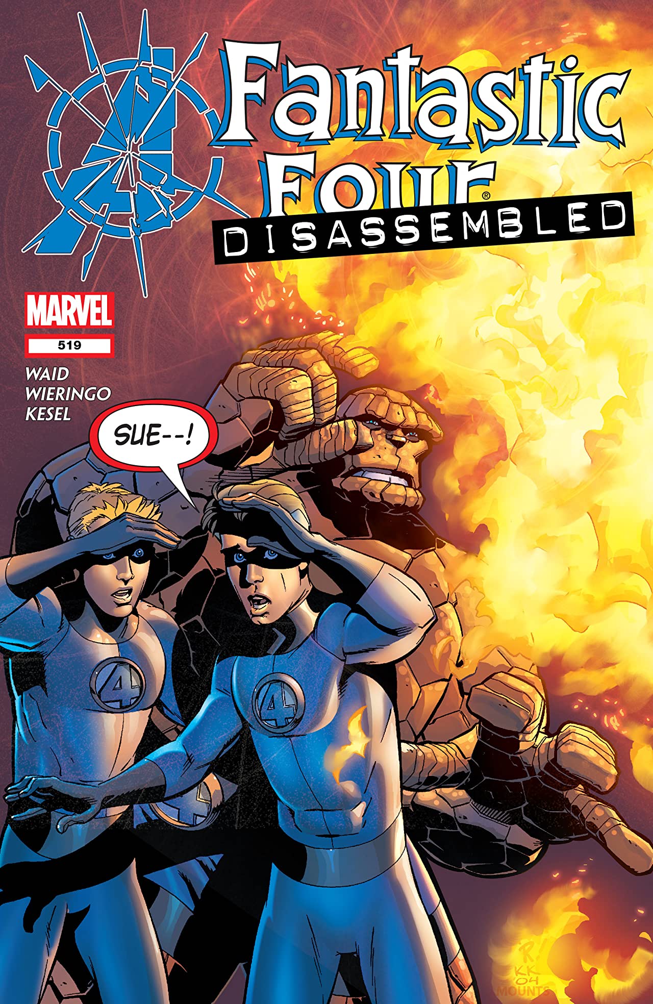 Fantastic Four (1998) #519 cover