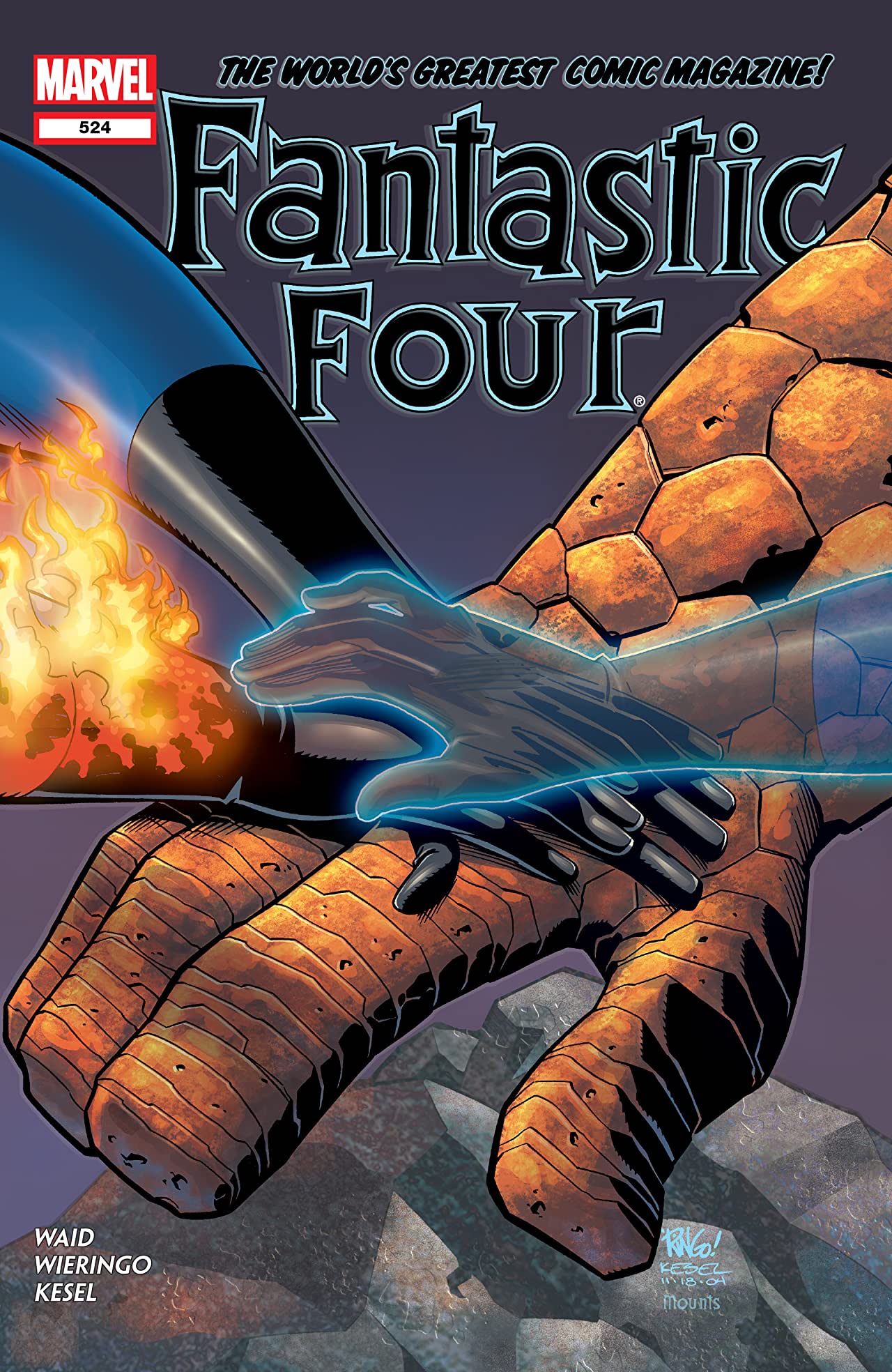 Fantastic Four (1998) #524 cover
