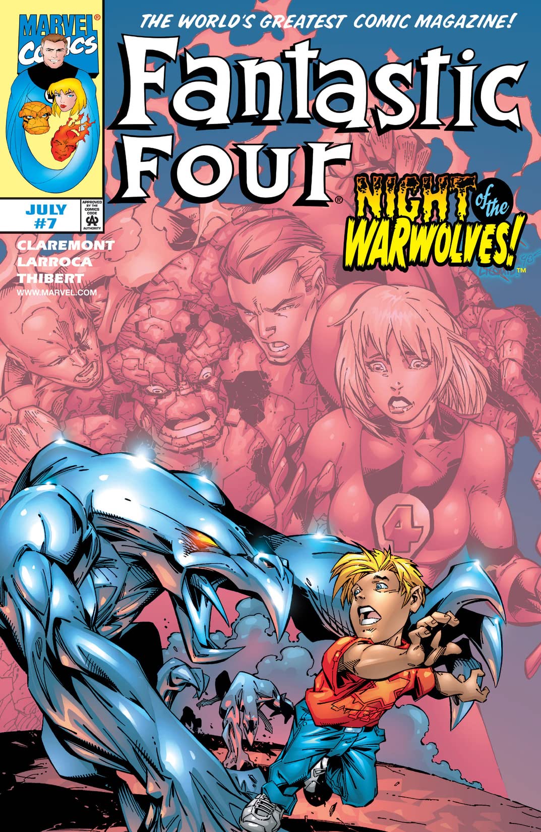 Fantastic Four (1998) #7 cover