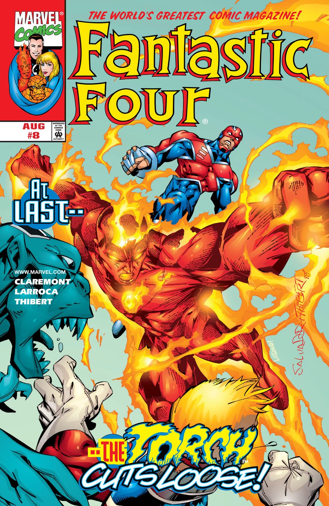 Fantastic Four (1998) #8 cover