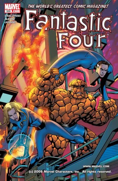 Fantastic Four (1998) #535 cover