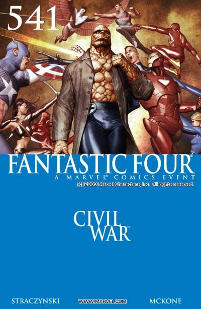 Fantastic Four (1998) #541 cover