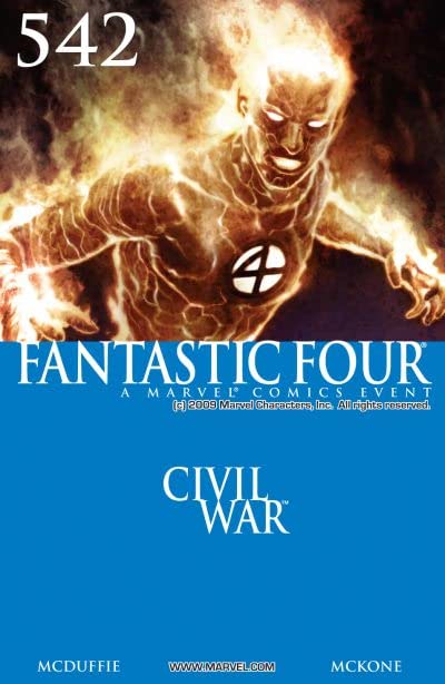 Fantastic Four (1998) #542 cover