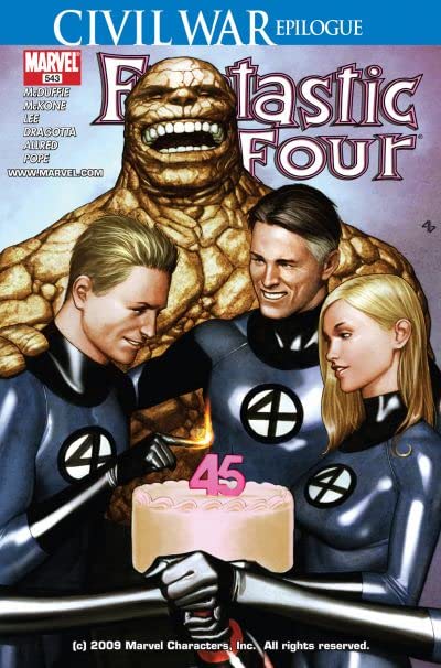 Cover of Fantastic Four #543
