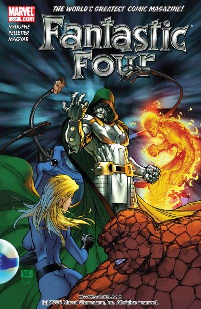 Fantastic Four (1998) #551 cover
