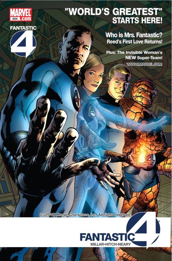 Fantastic Four (1998) #554 cover