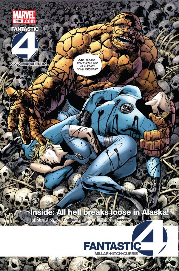 Fantastic Four (1998) #556 cover