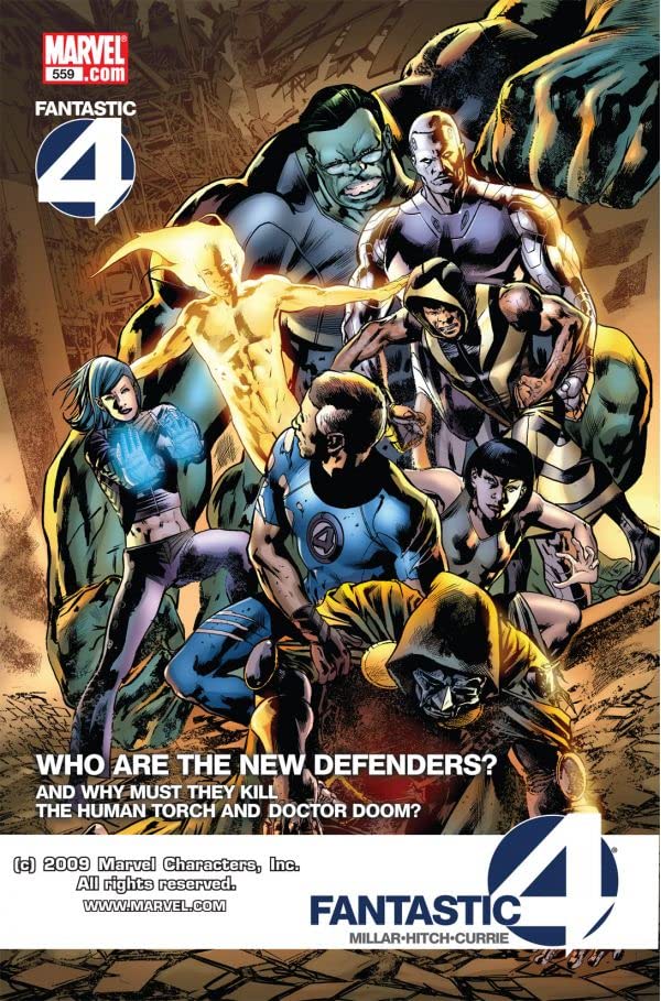 Fantastic Four (1998) #559 cover