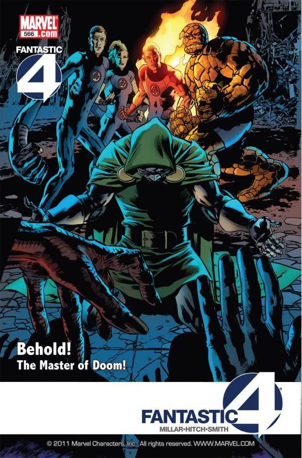 Fantastic Four (1998) #566 cover