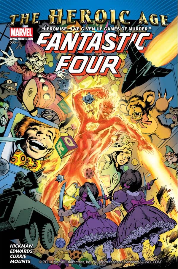 Fantastic Four (1998) #580 cover