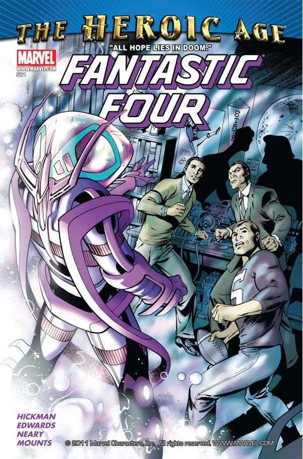 Fantastic Four (1998) #581 cover