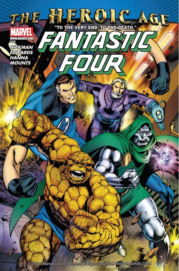 Fantastic Four (1998) #582 cover