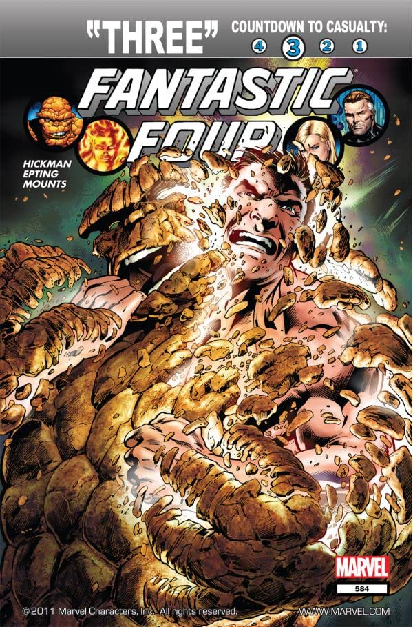 Fantastic Four (1998) #584 cover