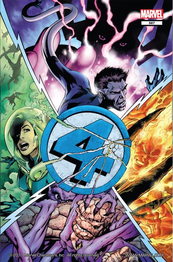 Fantastic Four (1998) #587 cover