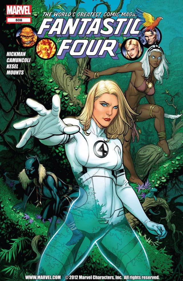 Fantastic Four (2012) #608 cover