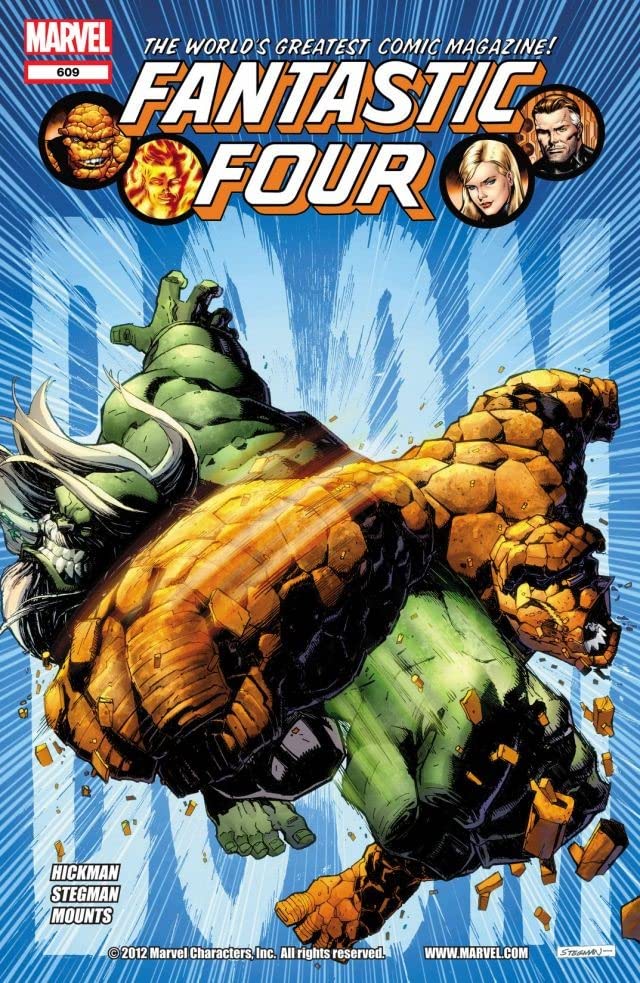 Fantastic Four (2012) #609 cover