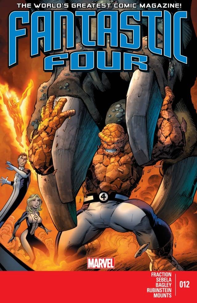 Fantastic Four (2013) #12 cover