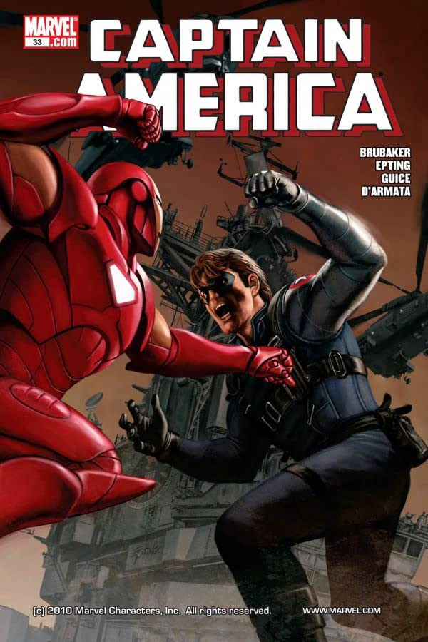 Captain America (2005) #33 cover