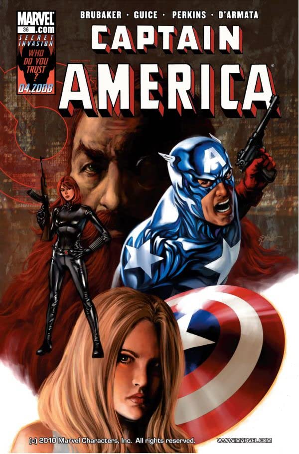 Captain America (2005) #36 cover