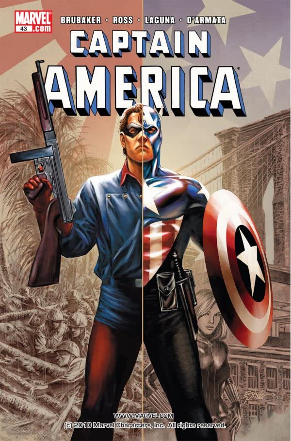 Captain America (2005) #43 cover