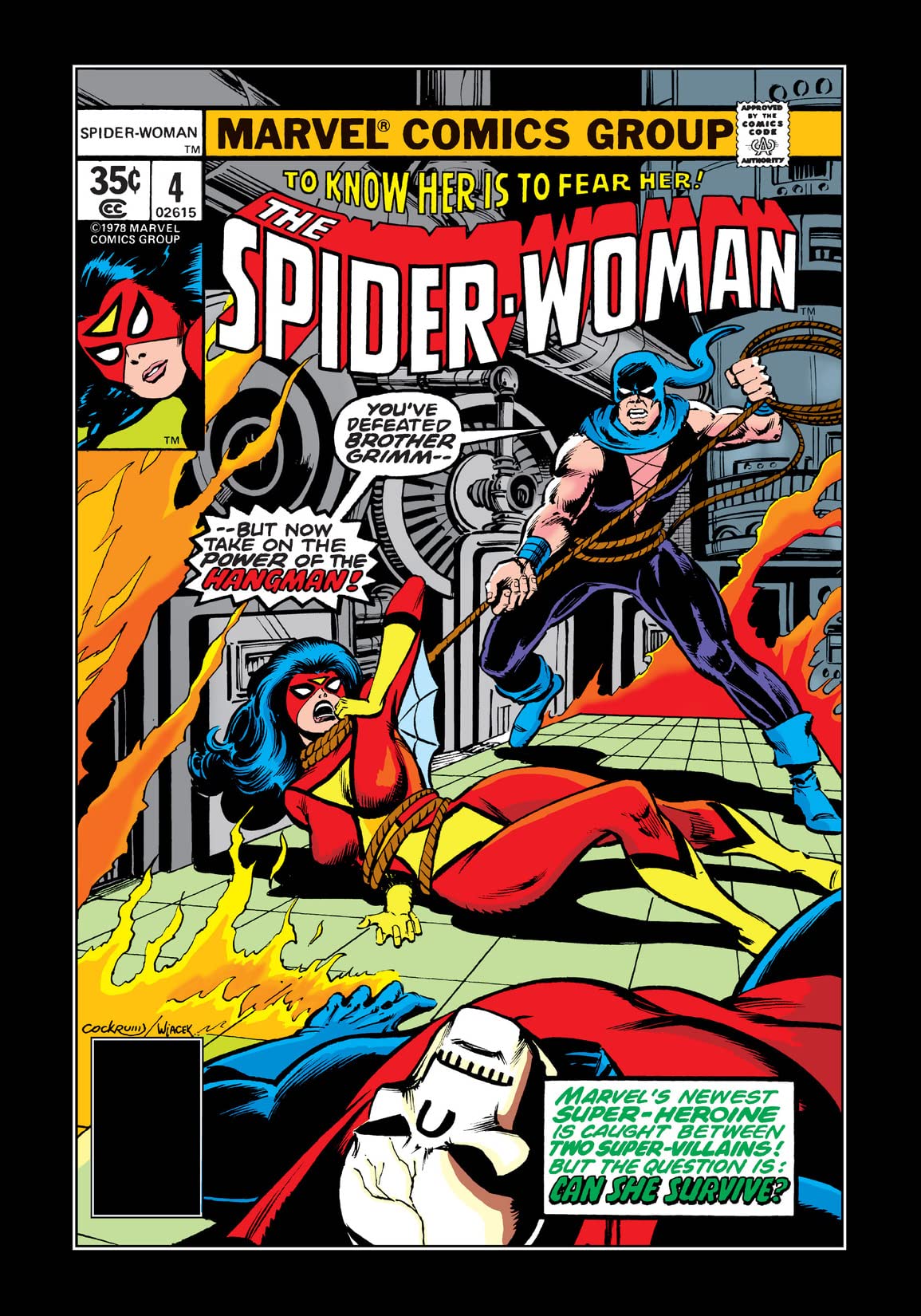 Cover of Spider-Woman #4