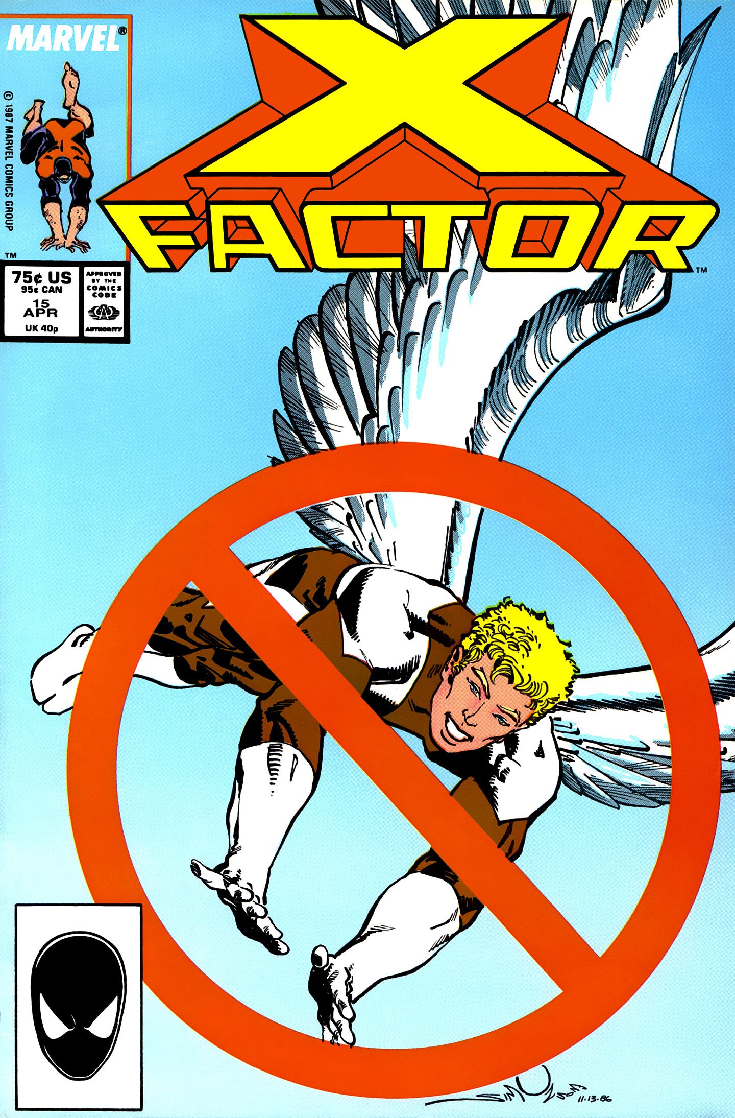 X-Factor (1986) #15 cover