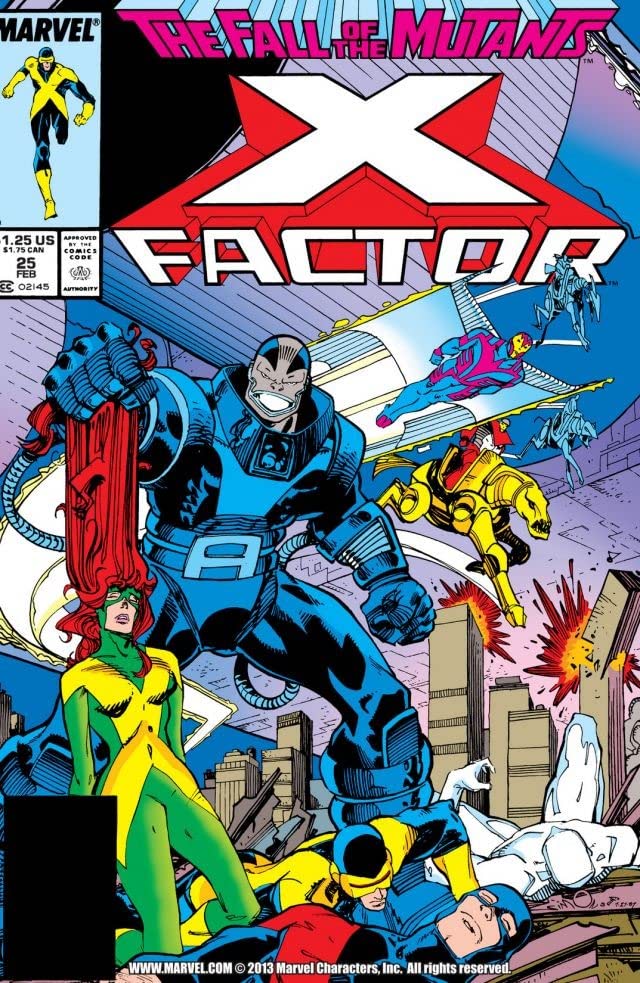 X-Factor (1986) #25 cover