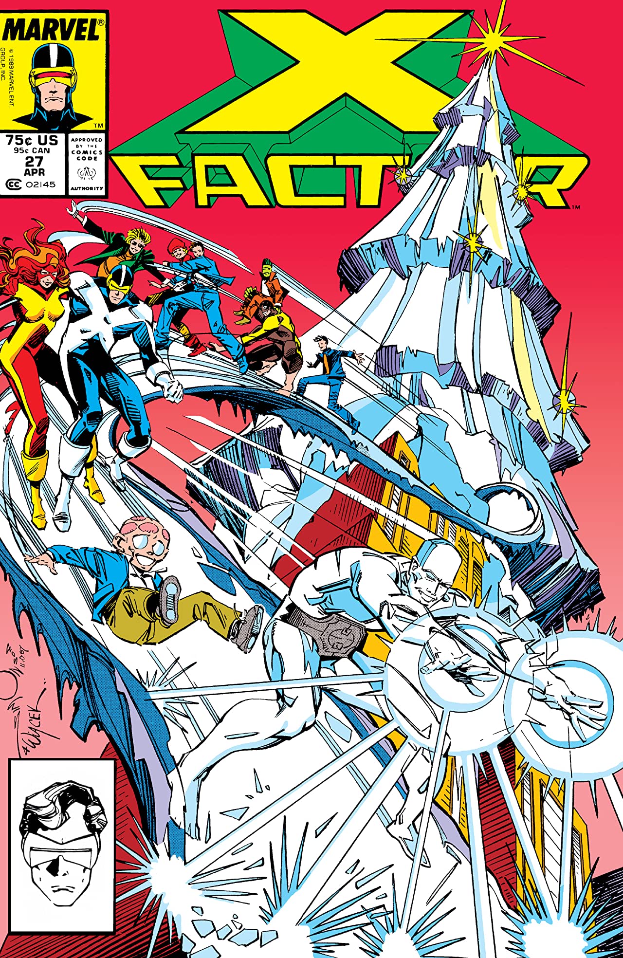 X-Factor (1986) #27 cover