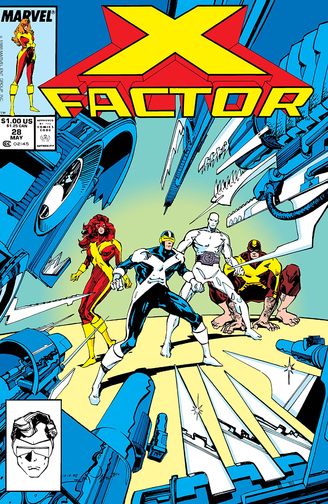 X-Factor (1986) #28 cover