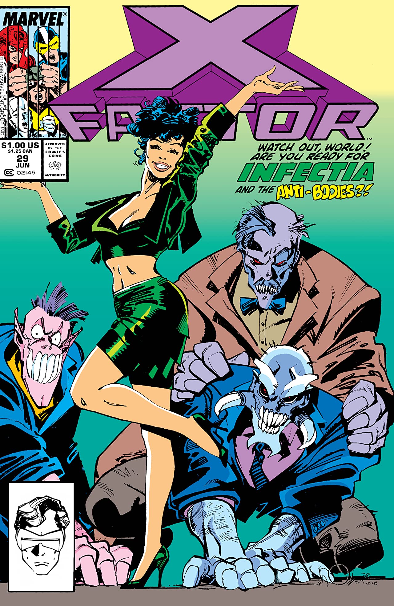 X-Factor (1986) #29 cover