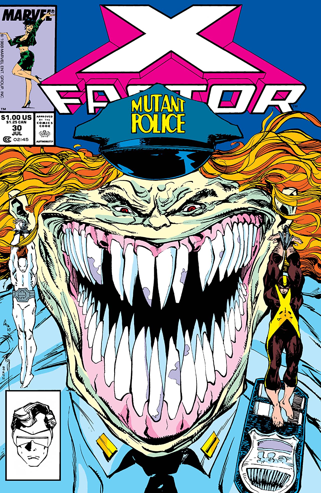 X-Factor (1986) #30 cover