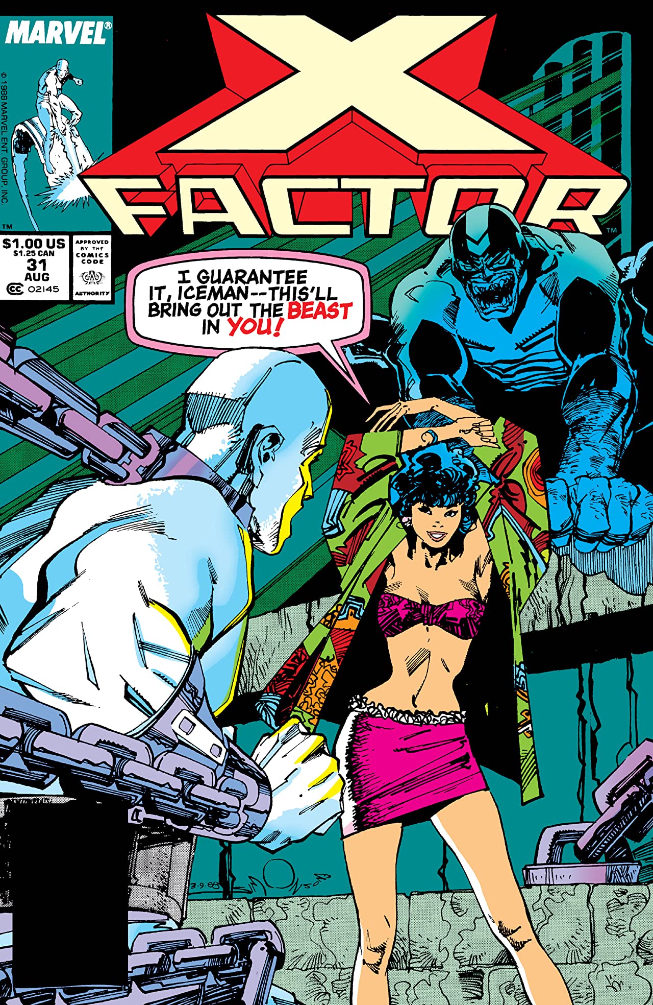 X-Factor (1986) #31 cover