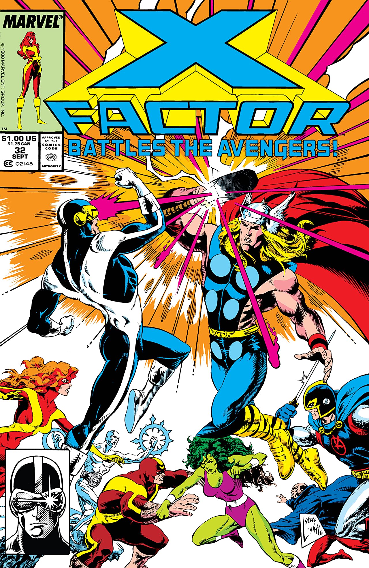 X-Factor (1986) #32 cover