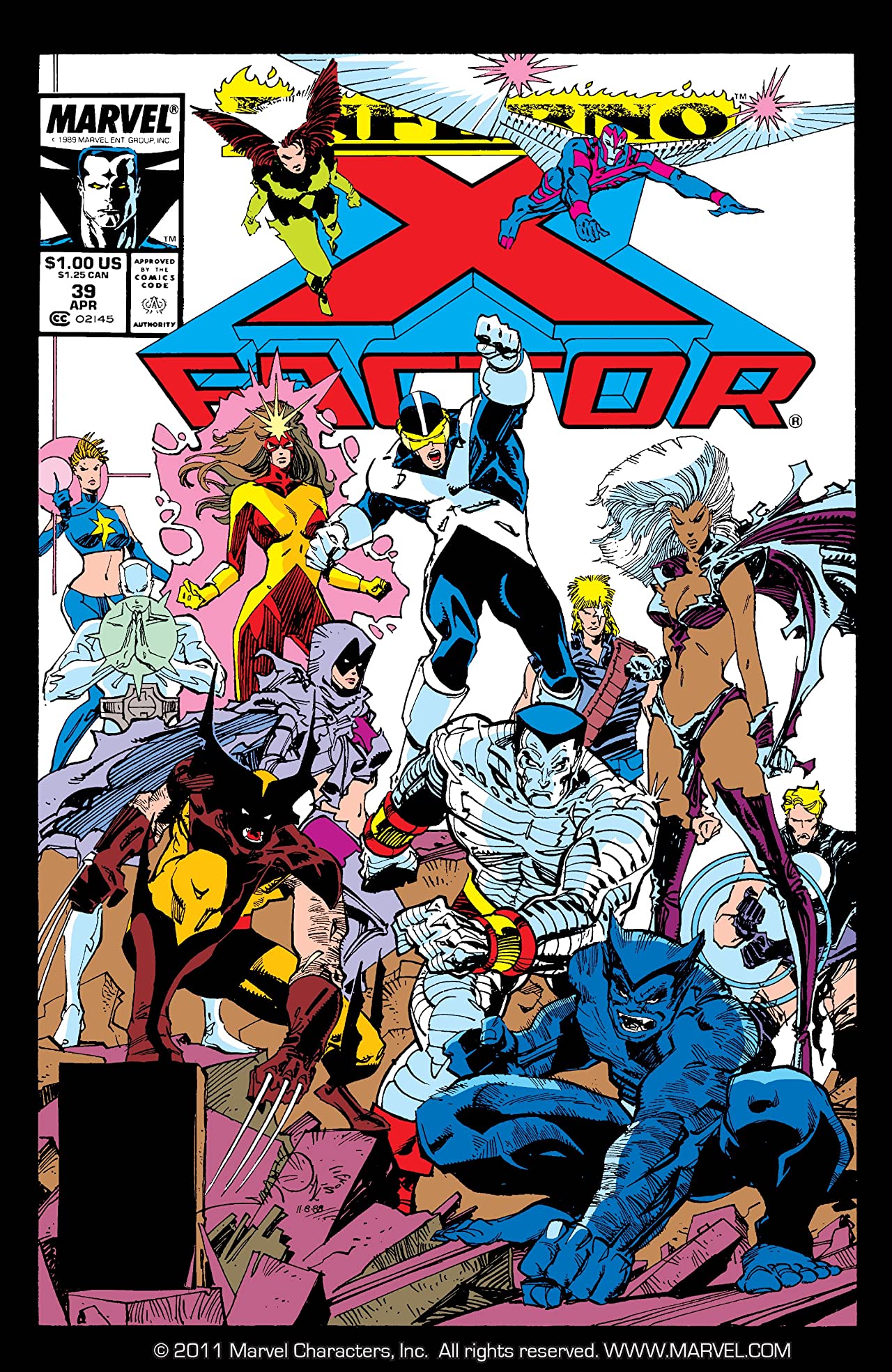 X-Factor (1986) #39 cover