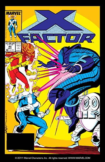 X-Factor (1986) #40 cover
