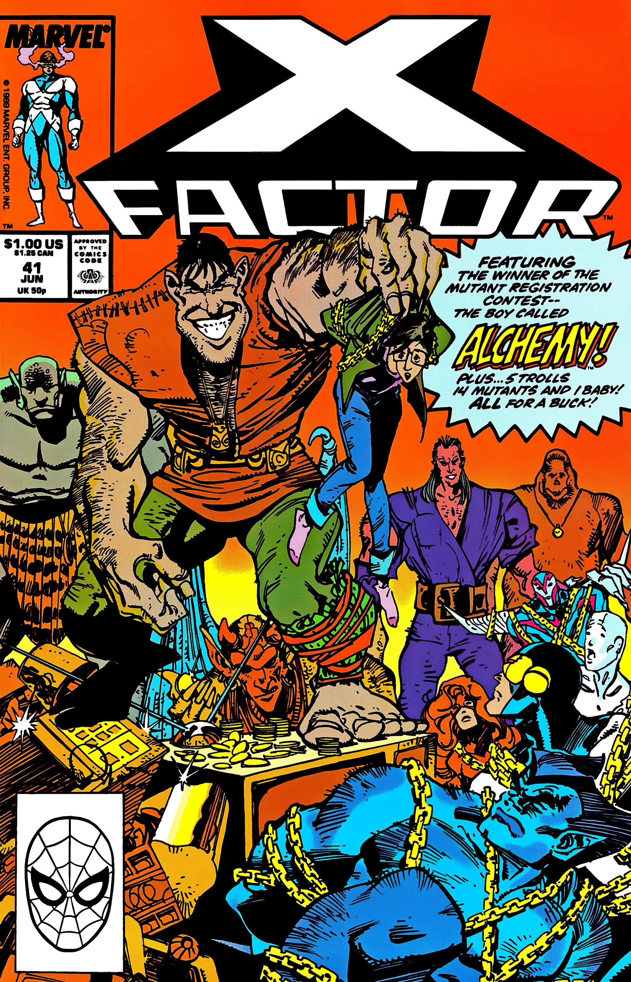 X-Factor (1986) #41 cover