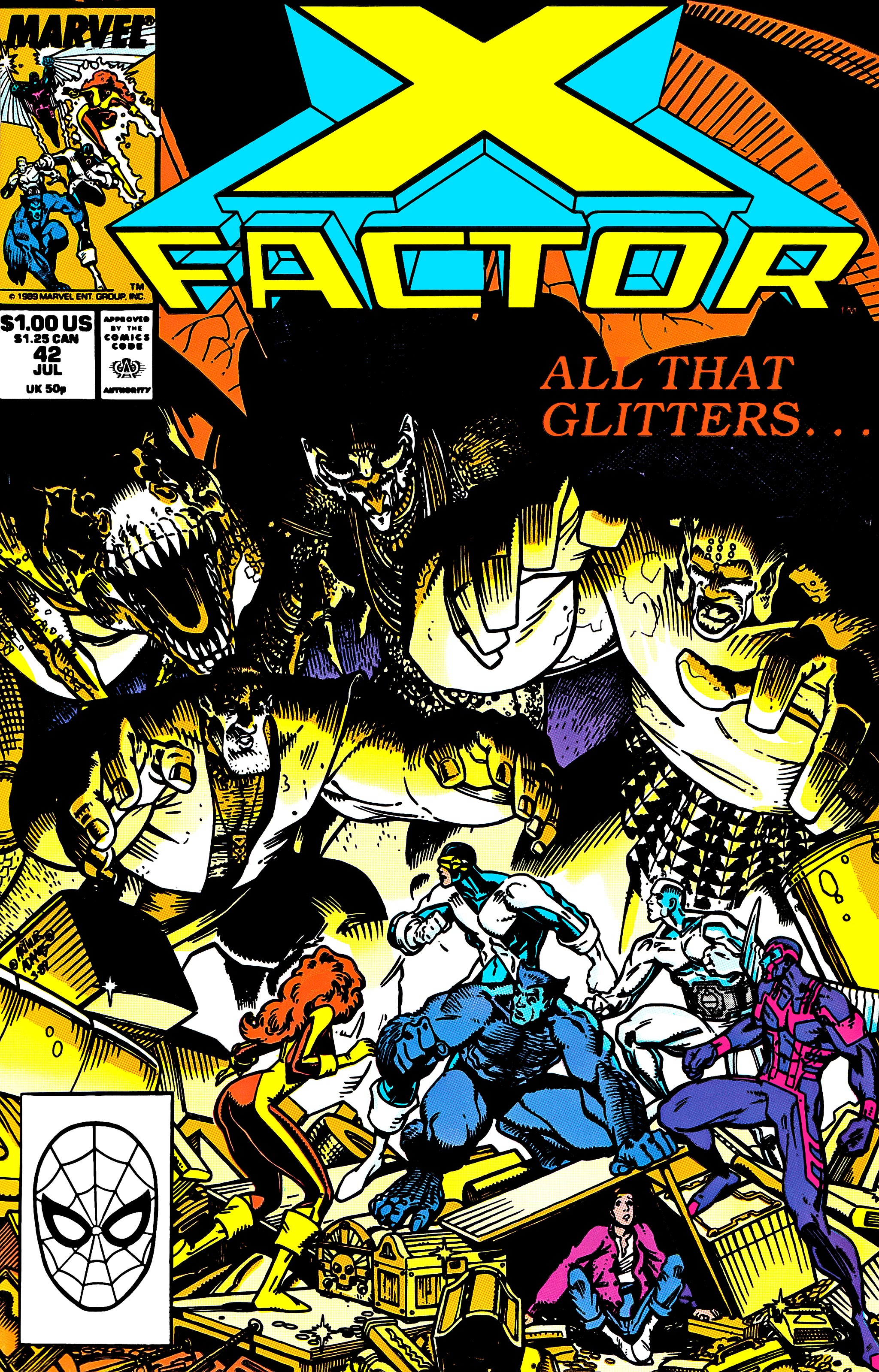 X-Factor (1986) #42 cover