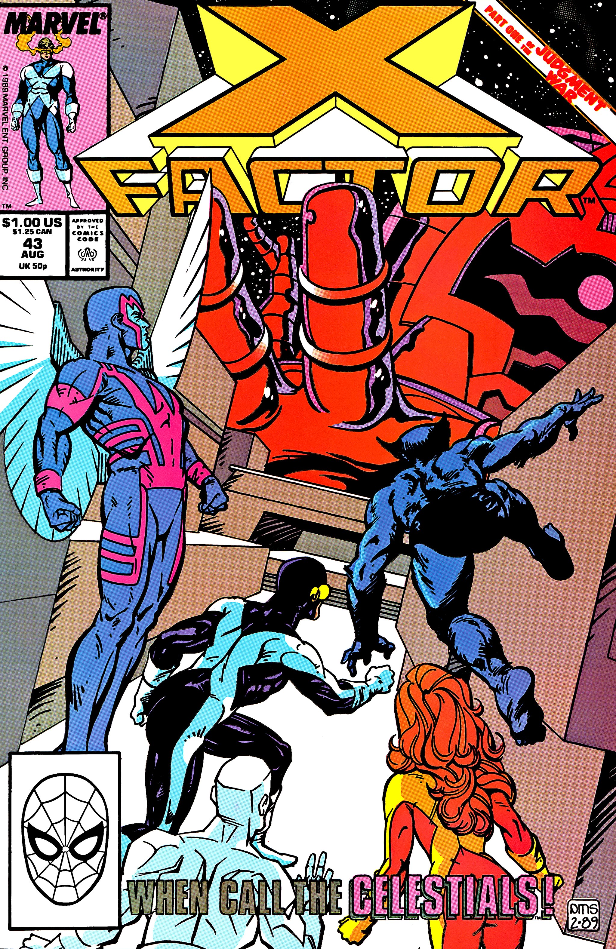 X-Factor (1986) #43 cover