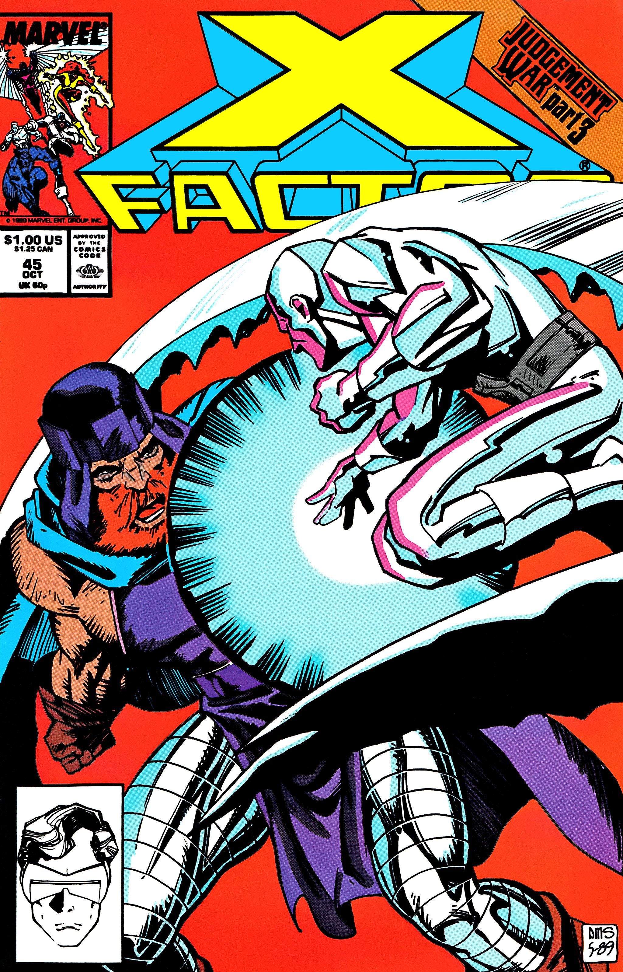 X-Factor (1986) #45 cover