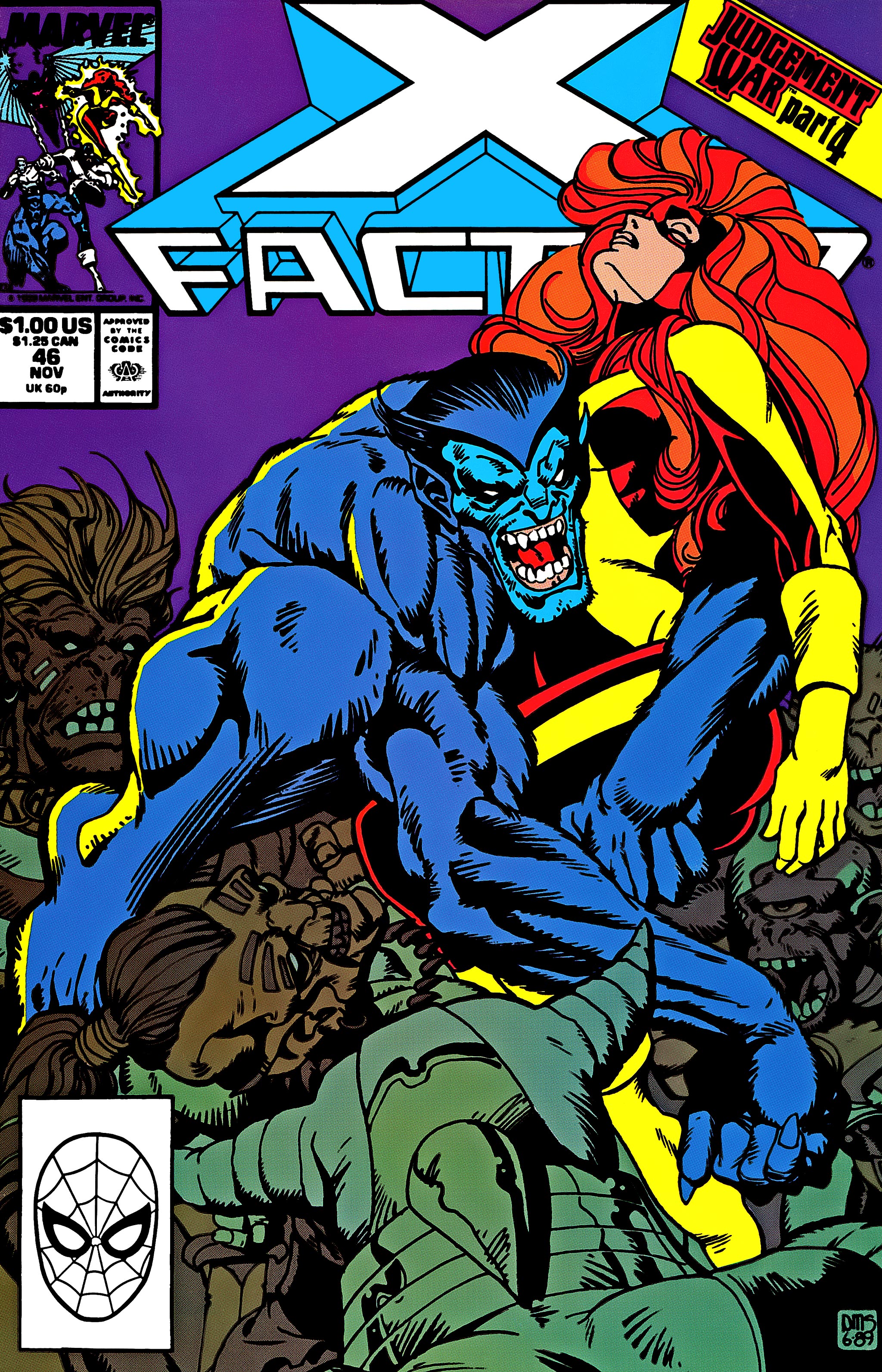 X-Factor (1986) #46 cover