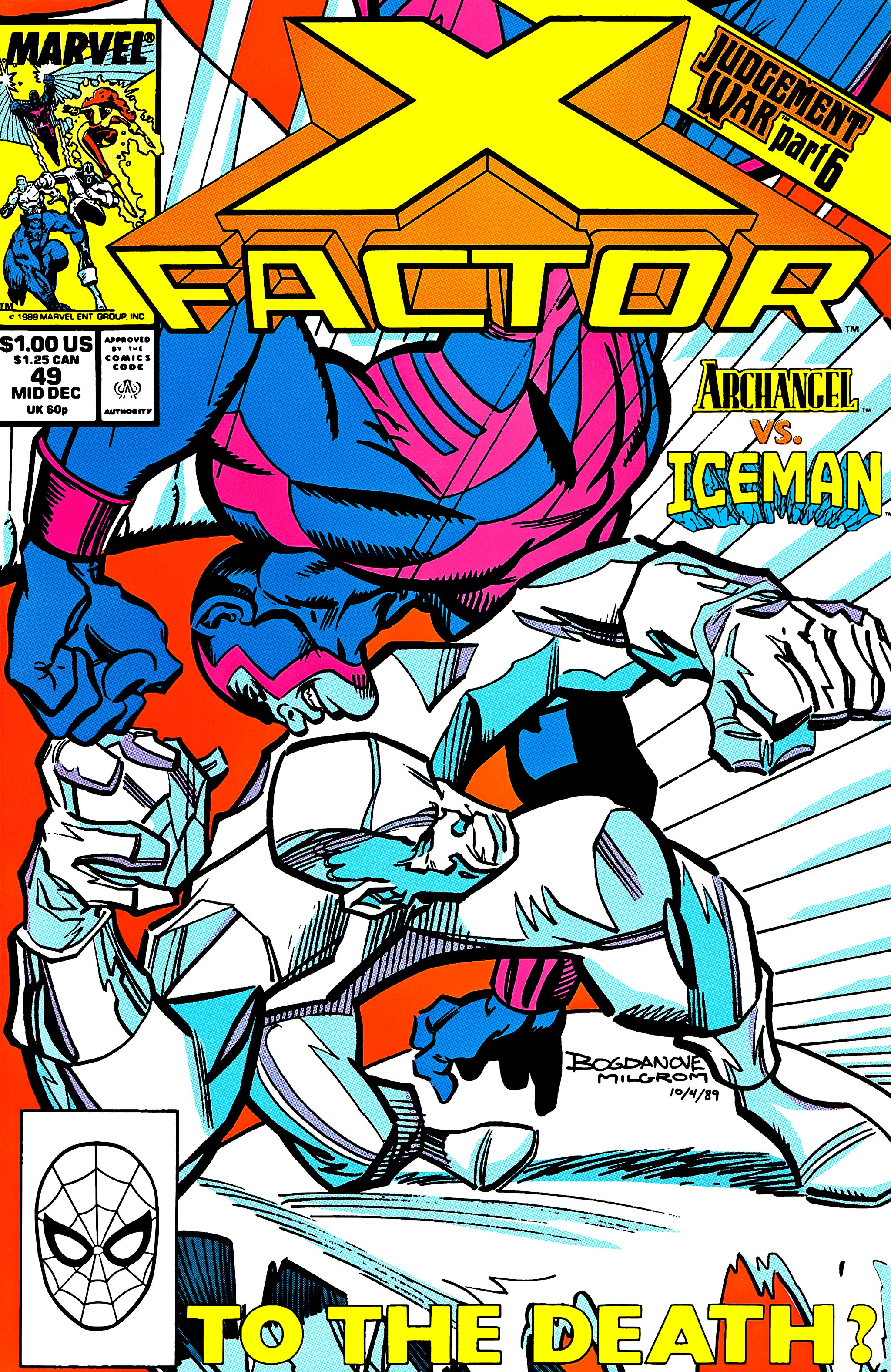 X-Factor (1986) #49 cover