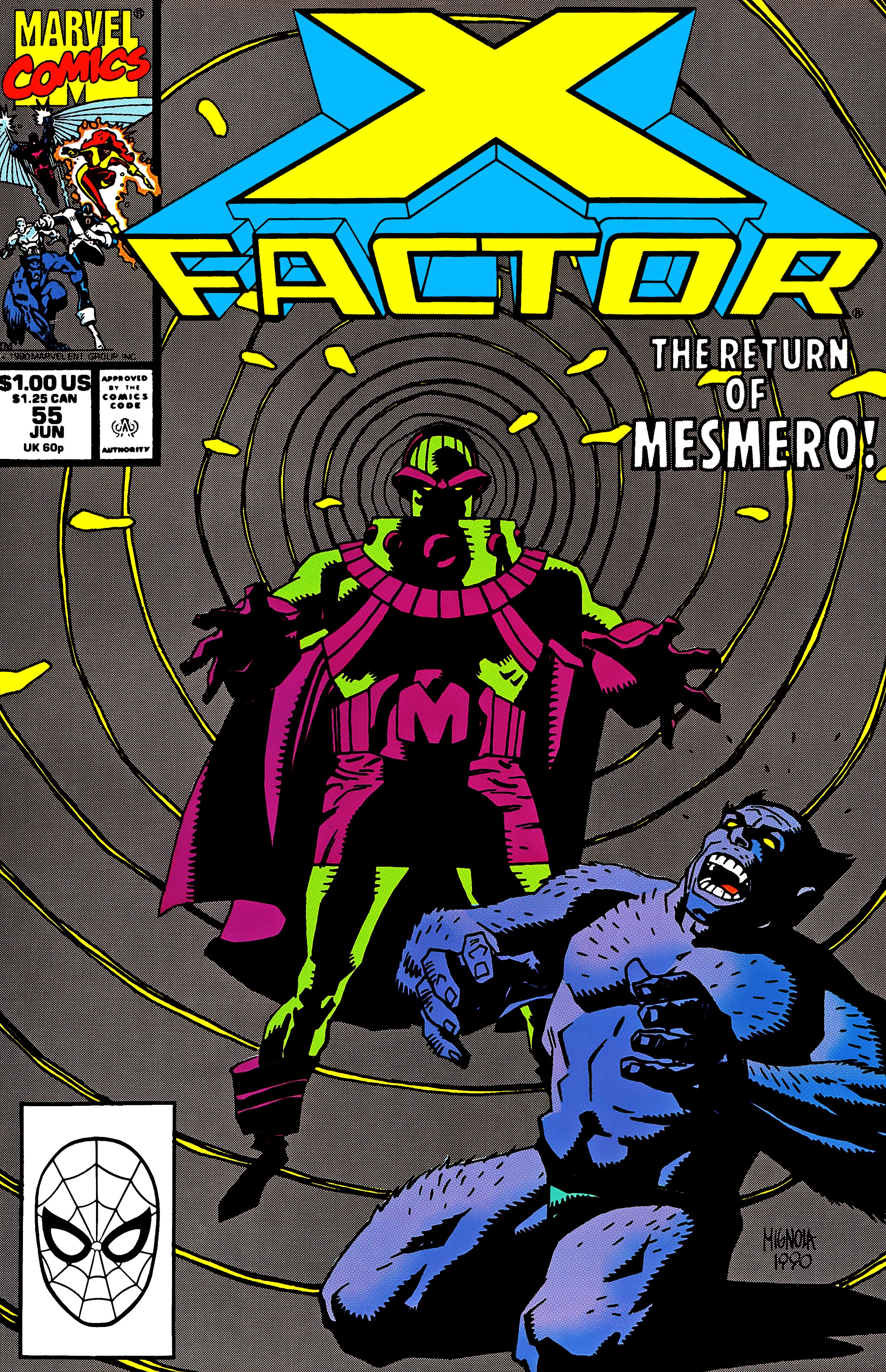 X-Factor (1986) #55 cover