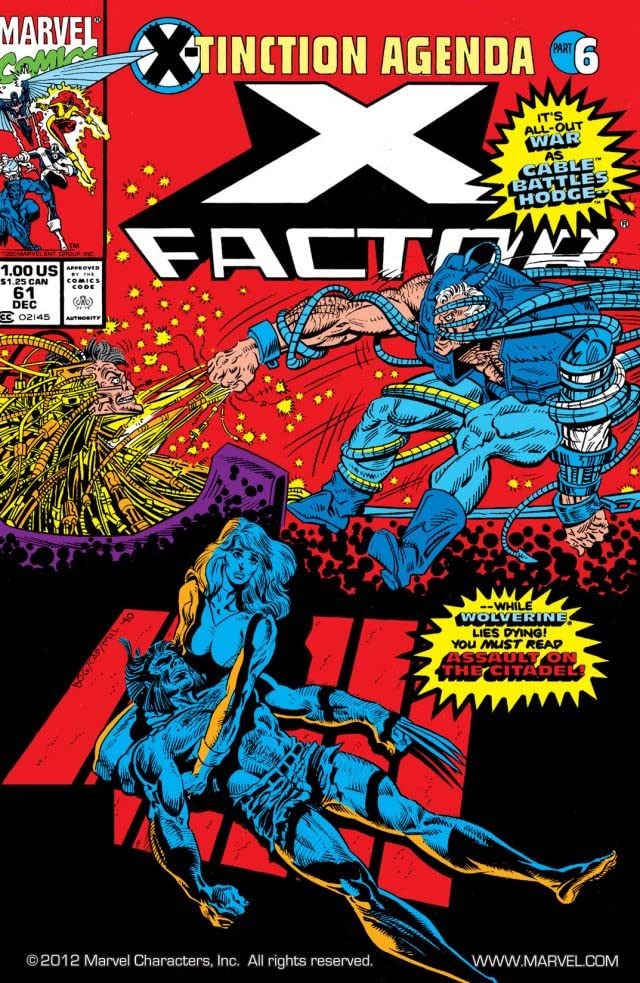 X-Factor (1986) #61 cover