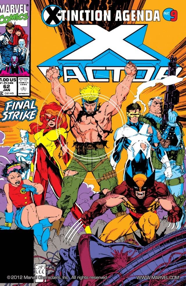 X-Factor (1986) #62 cover