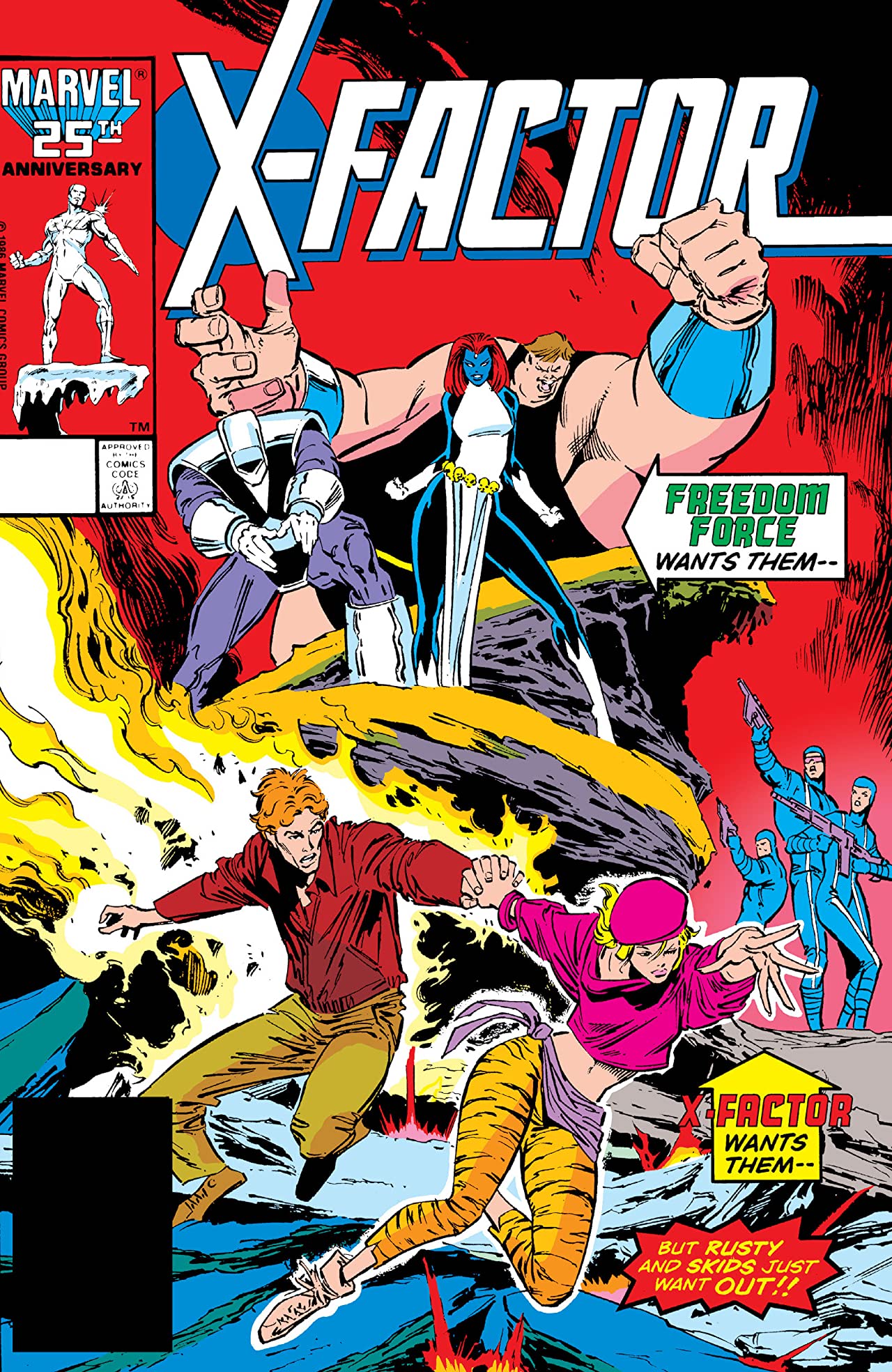 X-Factor (1986) #8 cover