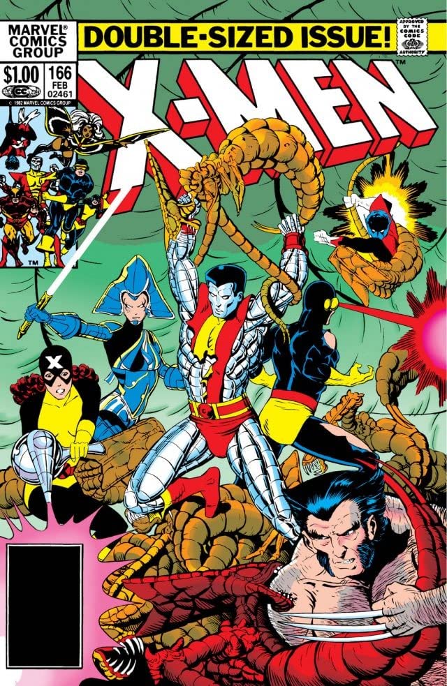 The Uncanny X-Men #166 cover