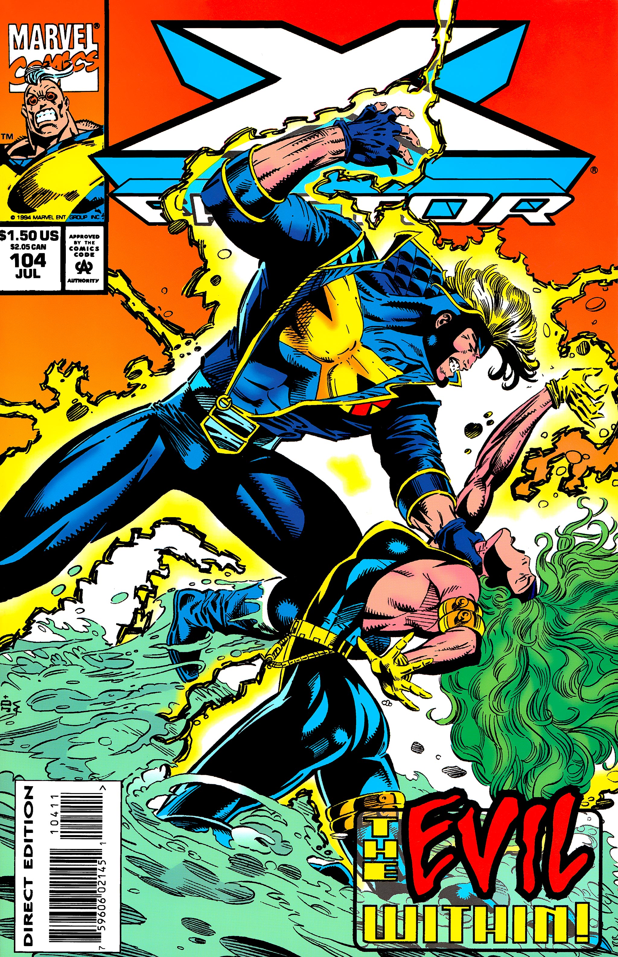 X-Factor (1986) #104 cover