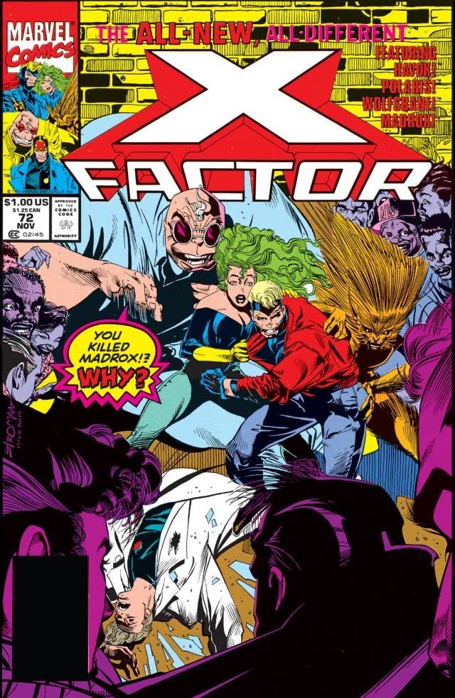 X-Factor (1986) #72 cover