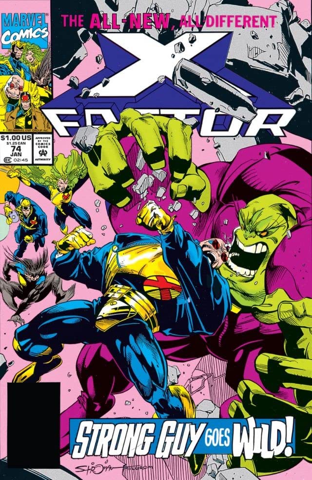 X-Factor (1986) #74 cover
